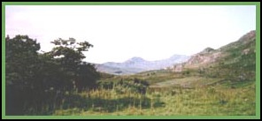 The Snowdon Horseshoe from near Capel Curig.